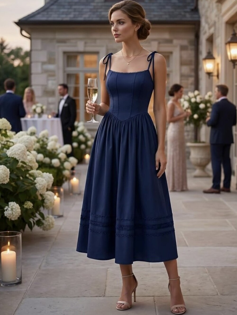 Corset Midi Dress